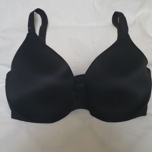 SPANX 44C Front closure/mesh back Black bra